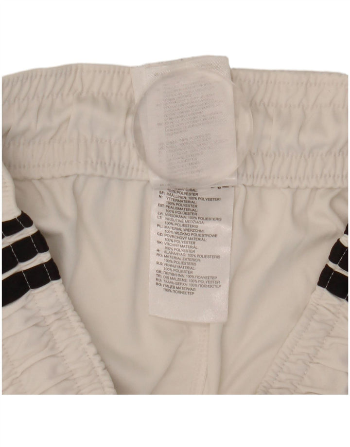 Adidas Herren Sport Shorts Small Weiß Polyester