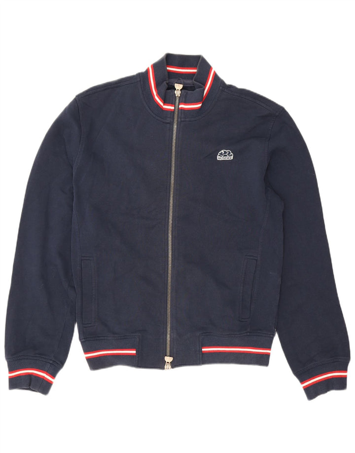 Sundek Herren-Trainingsanzug, Oberteil, Jacke, groß, marineblau, Baumwolle