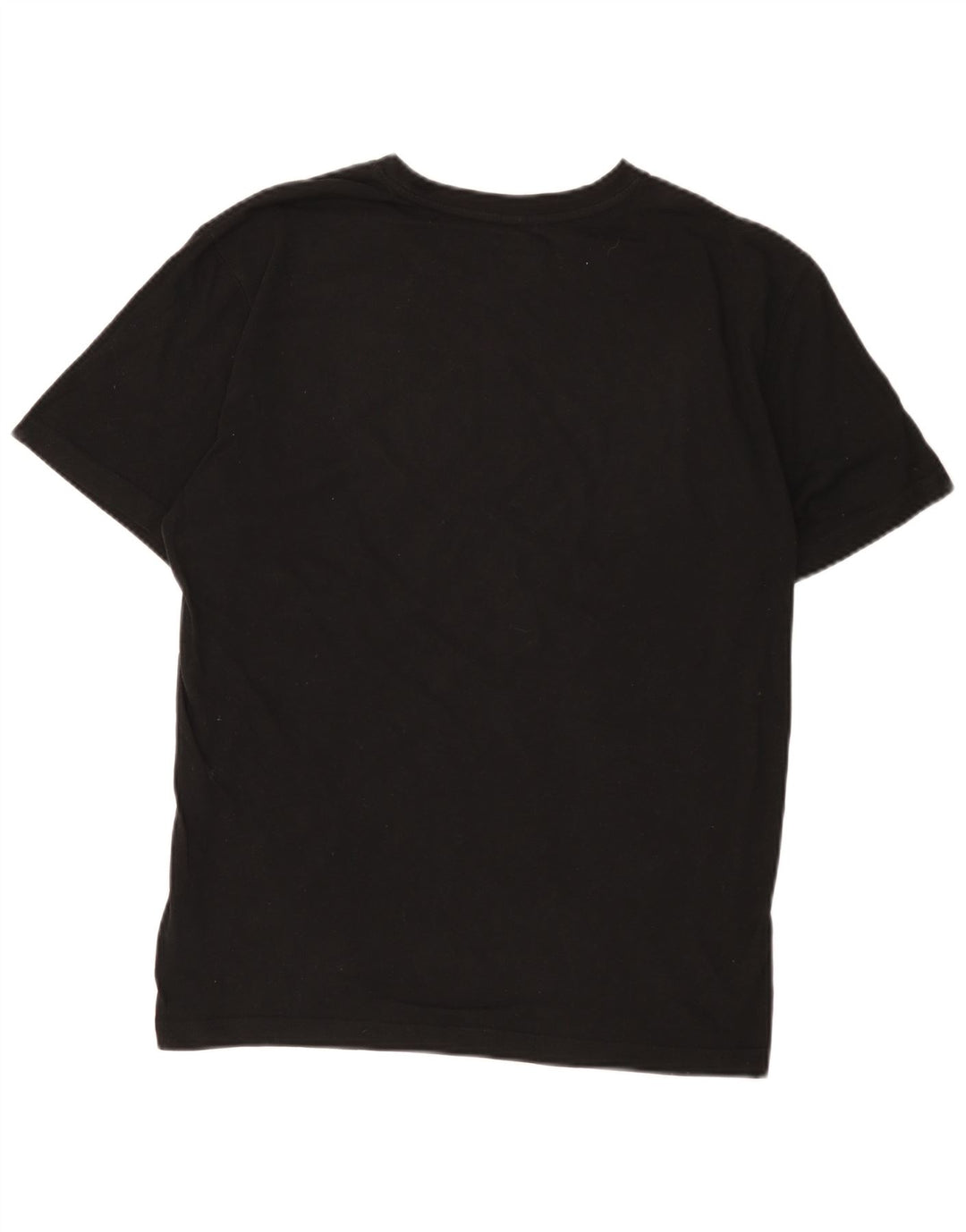Reebok Herren Grafik T-Shirt Top Small Schwarz Baumwolle