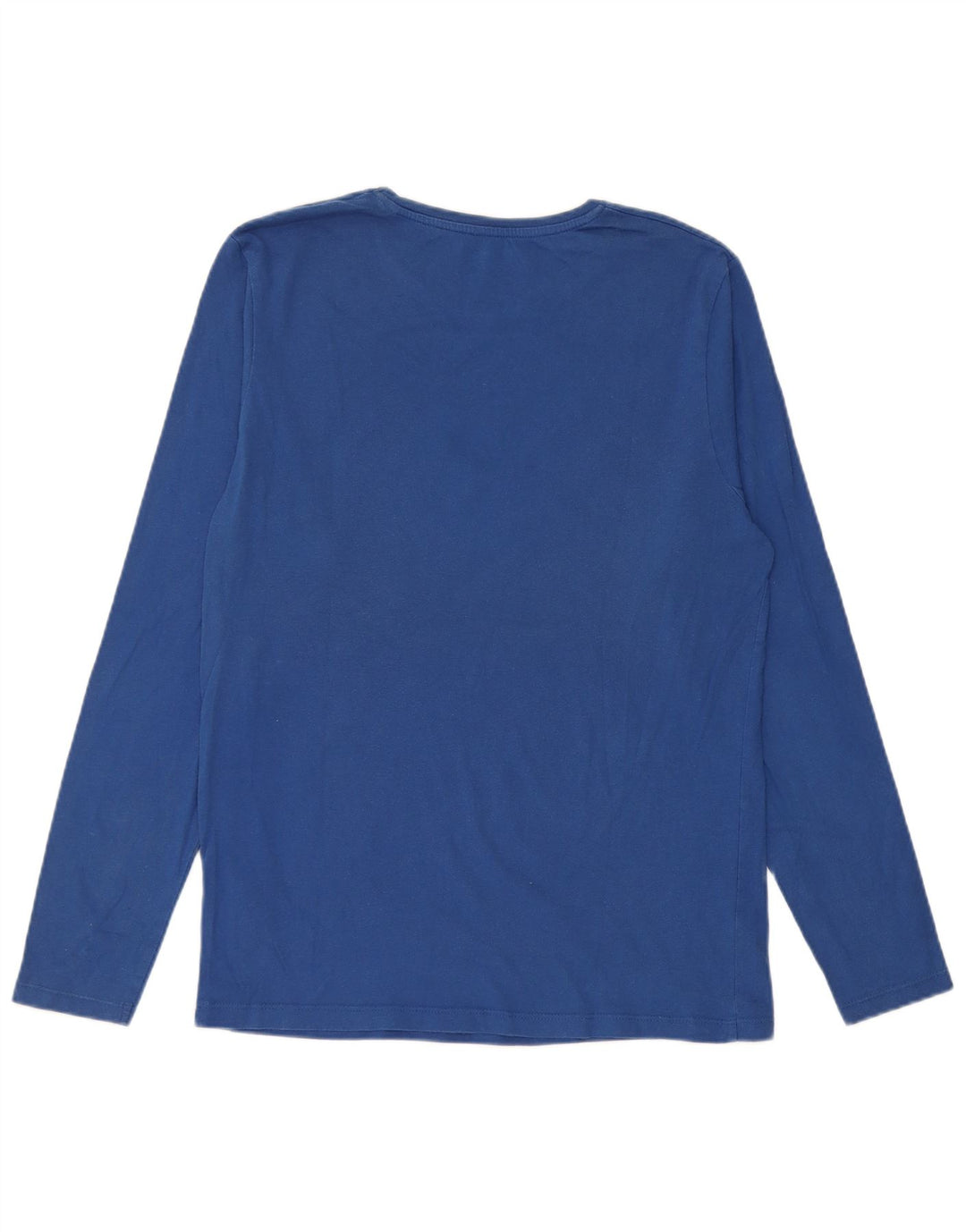 Jack & Jones Herren-Grafik-Oberteil, langärmelig, groß, aus blauer Baumwolle