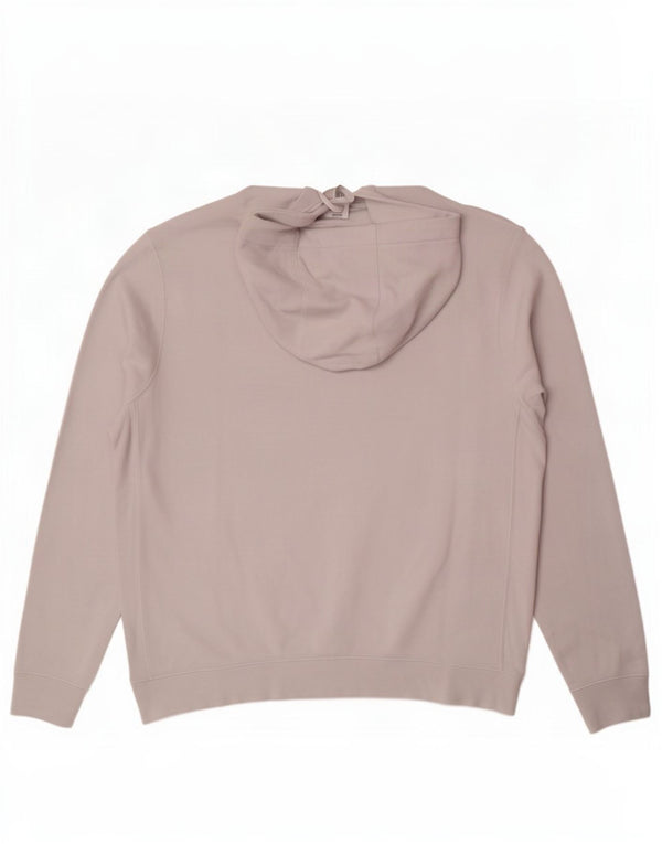 Nike Herren Kapuzenpullover, groß, graue Baumwolle