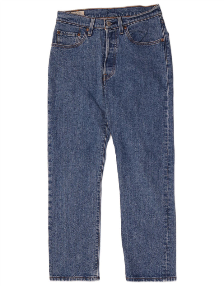 Levi's Herren 501 Straight Jeans W26 L26 Blaue Baumwolle