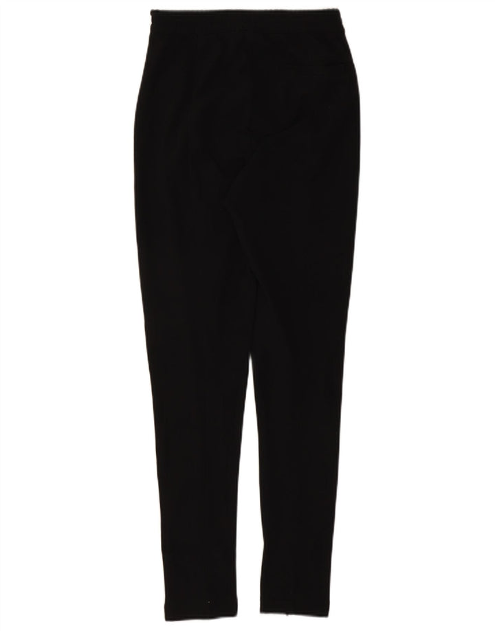 Adidas Damen Leggings UK 10 Small Schwarz Polyester