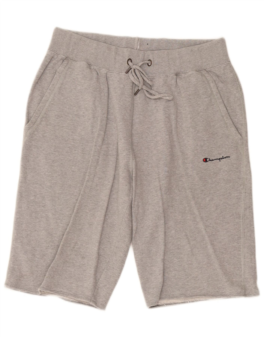 Champion Herren-Sportshorts, große, grau gesprenkelte Baumwolle