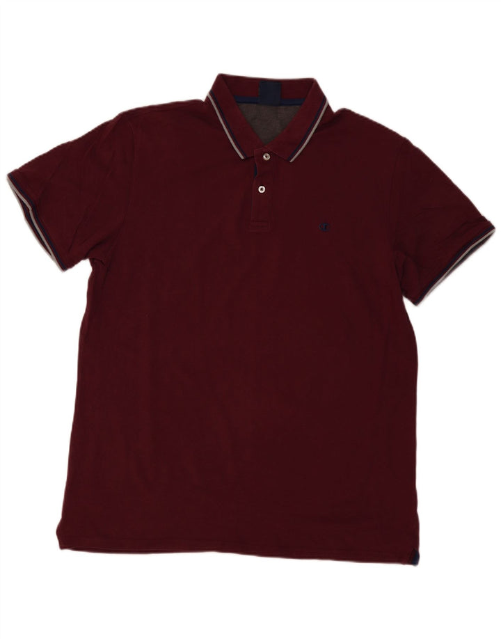 Champion Herren Poloshirt 2XL Burgund