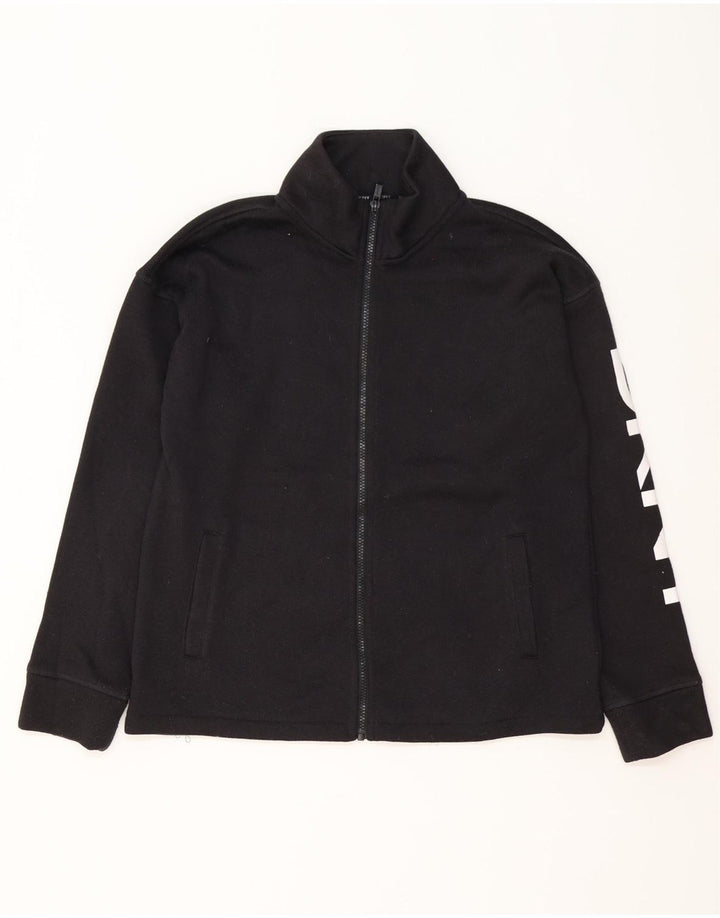 Dkny Herren-Trainingsanzugoberteil mit Grafik, Mittelschwarzes Polyester