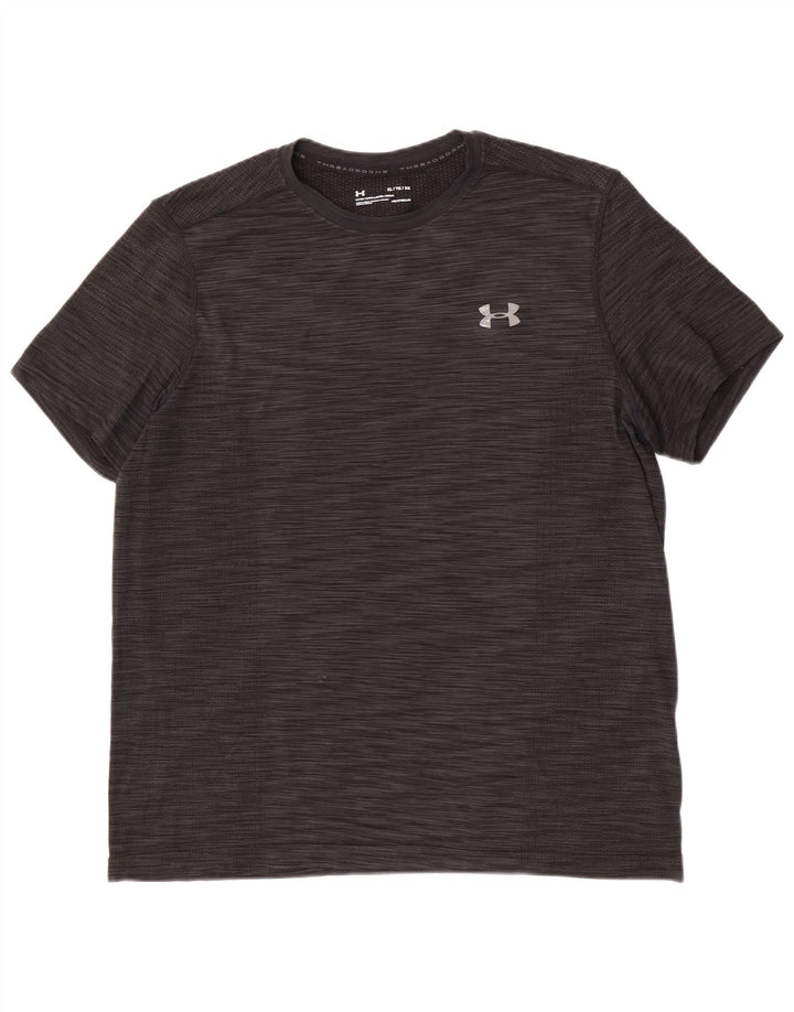 Under Armour Herren T-Shirt Top XL Grau meliert