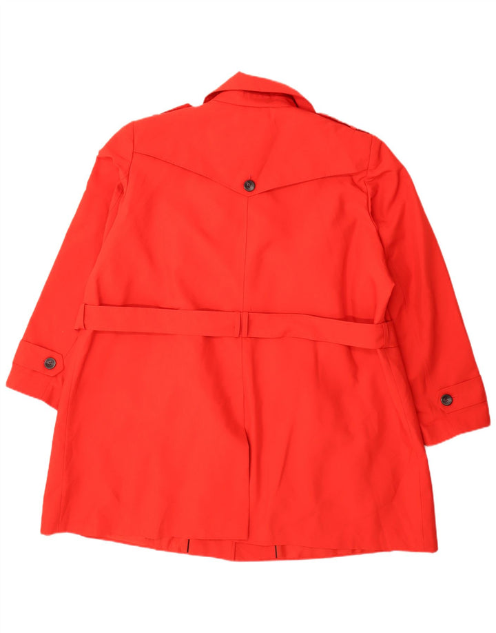Marks & Spencer Damen Trenchcoat UK 26 5XL Rot Polyester