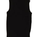 Marks & Spencer Damen Weste Tank Top UK 14 Medium Schwarz Viskose
