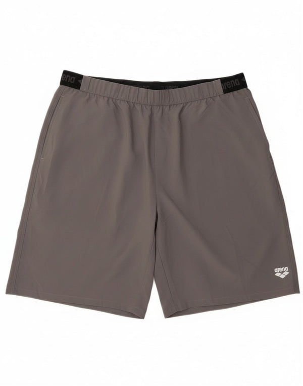 Arena Herren Sportshorts 2XL Grau Polyester