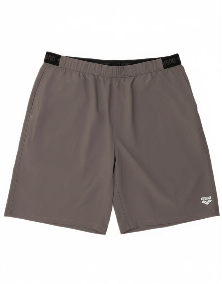 Arena Herren Sportshorts 2XL Grau Polyester