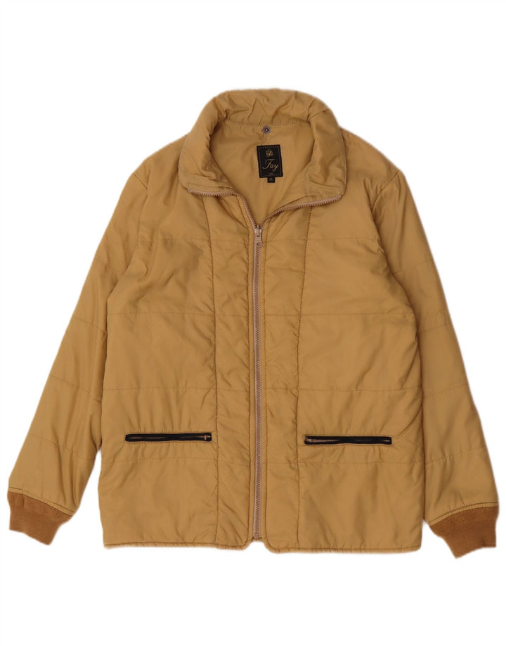 Fay Damen Ema Wattierte Jacke UK 18 XL Beige