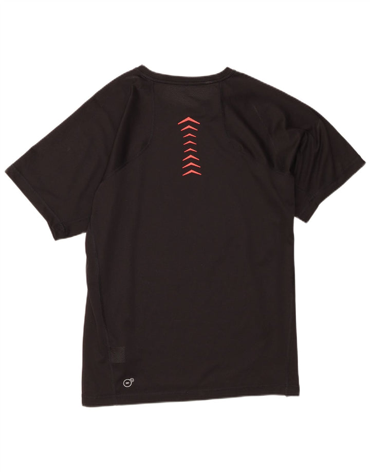 Puma Herren T-Shirt Top Large Schwarz Colourblock Polyester
