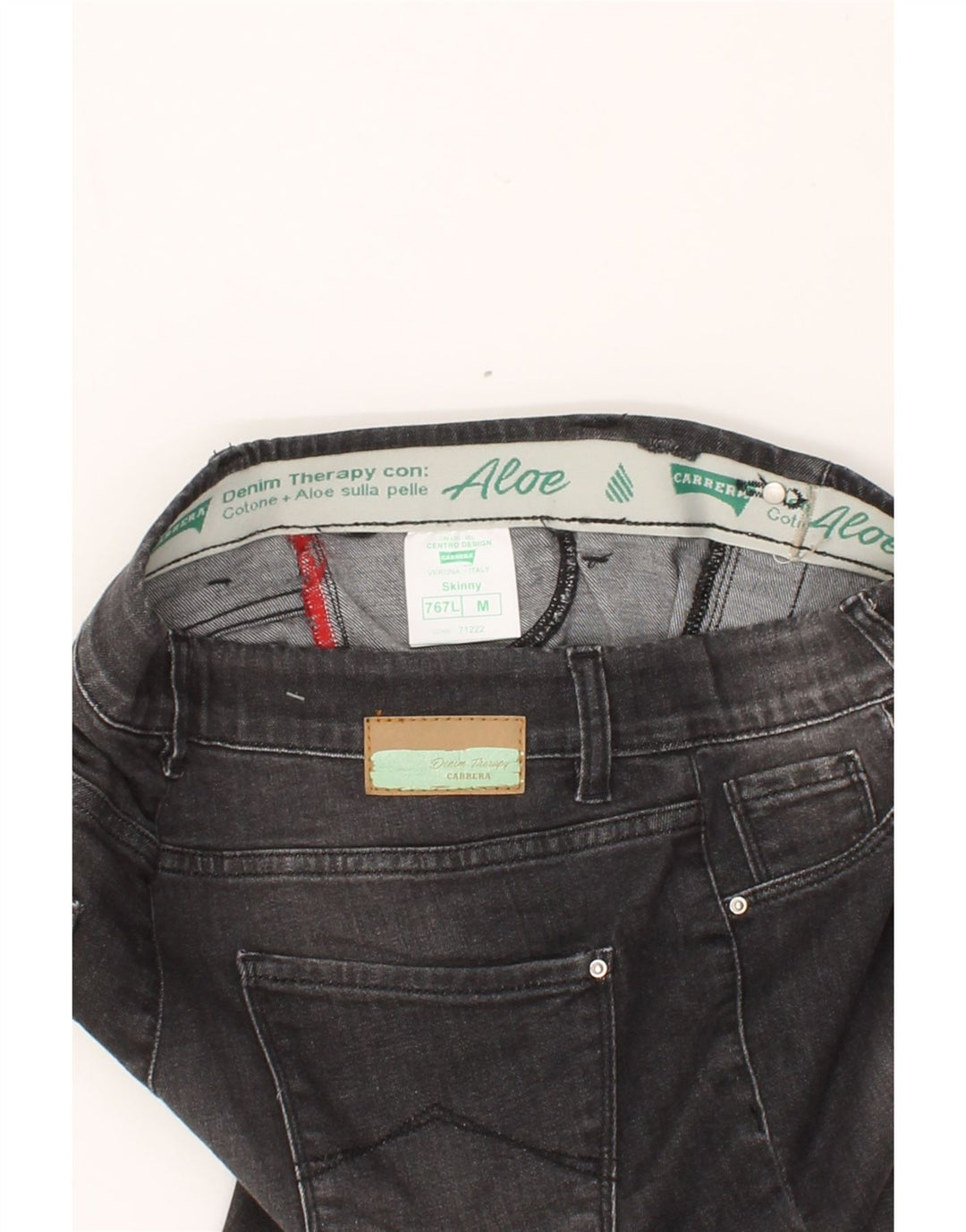 CARRERA Womens Skinny Jeans Medium W30 L30  Grey Cotton Vintage Carrera and Second-Hand Carrera from Messina Hembry 