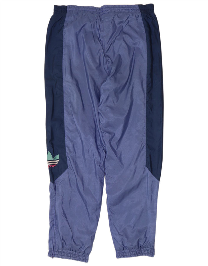 Adidas Herren-Trainingshose, Jogginghose, Größe L, Blau, Farbblock