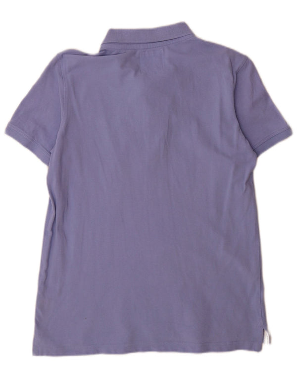 Crew Clothing Mens Polo Shirt Medium Purple Cotton