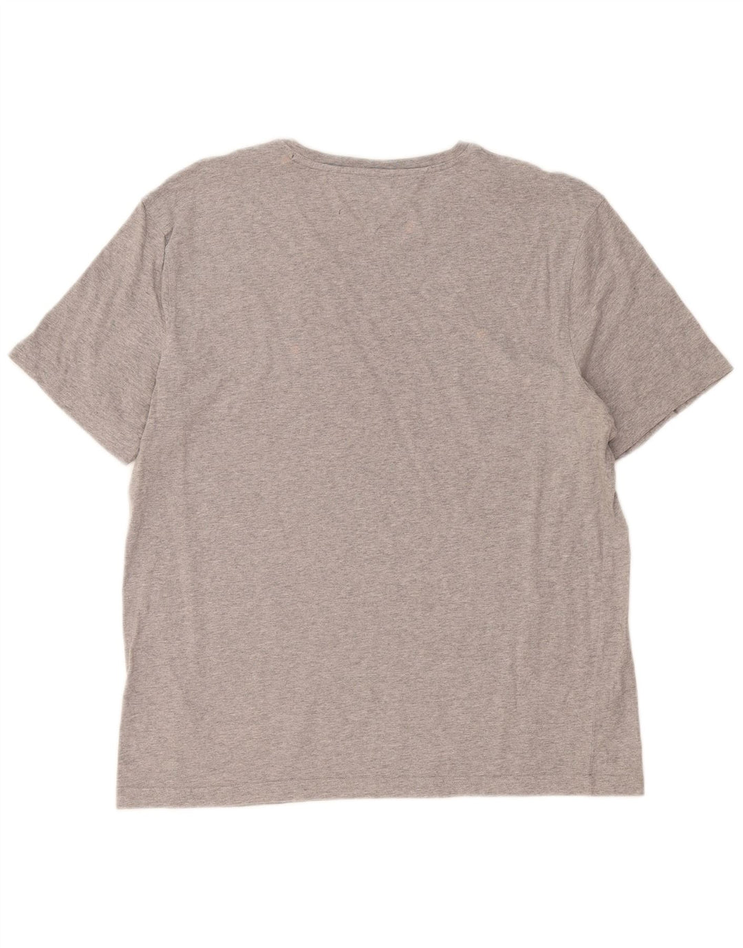 Tommy Hilfiger Herren T-Shirt Top XL Grau Baumwolle