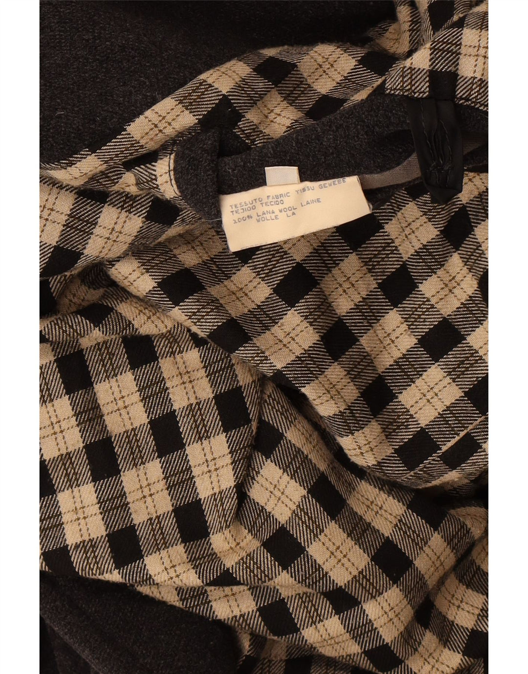 Pierre Cardin Herrenmantel IT 48 Mittelgraue Wolle