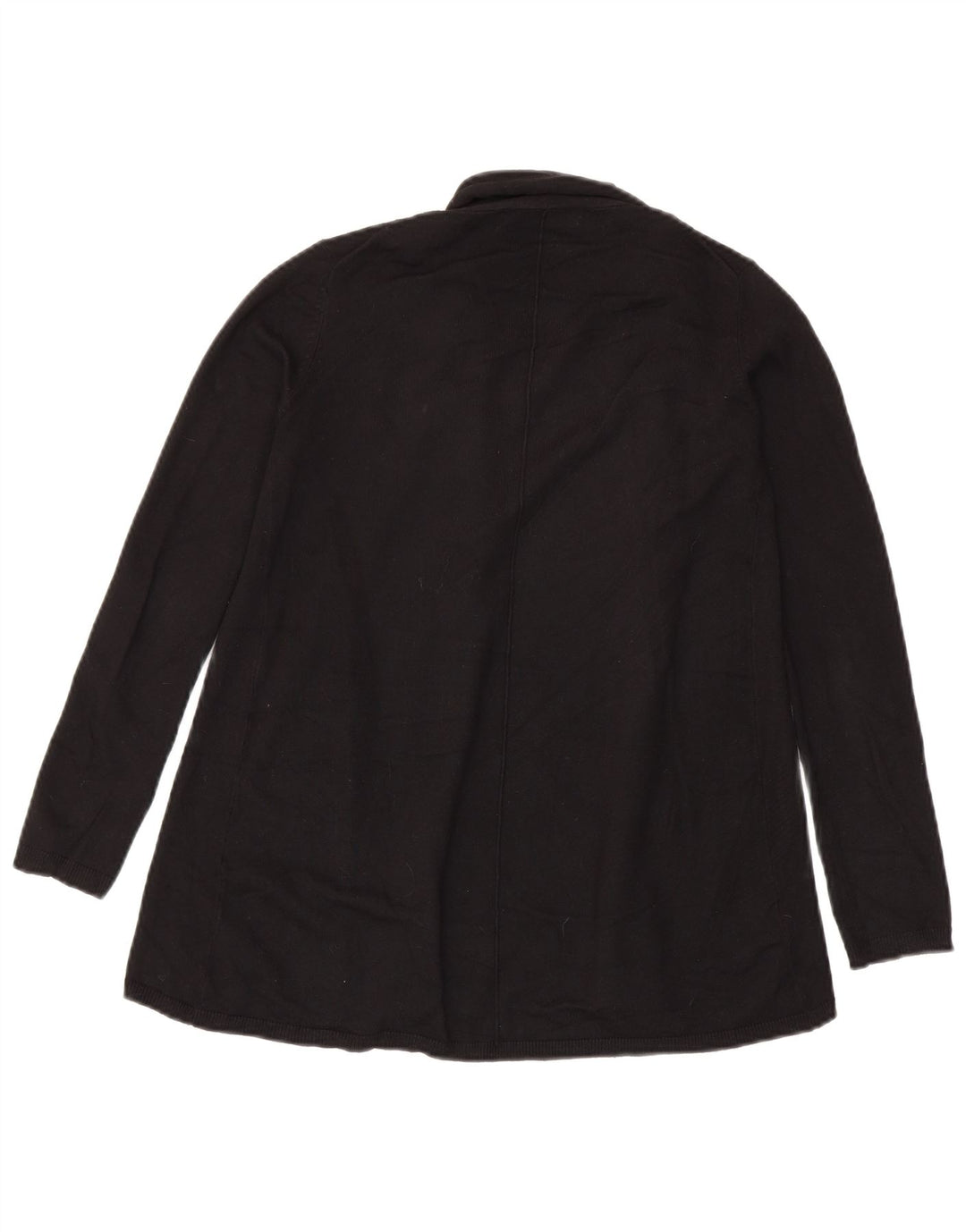 Offener Cardigan-Pullover für Damen von Zara, Gr. 10, Größe S, Schwarz
