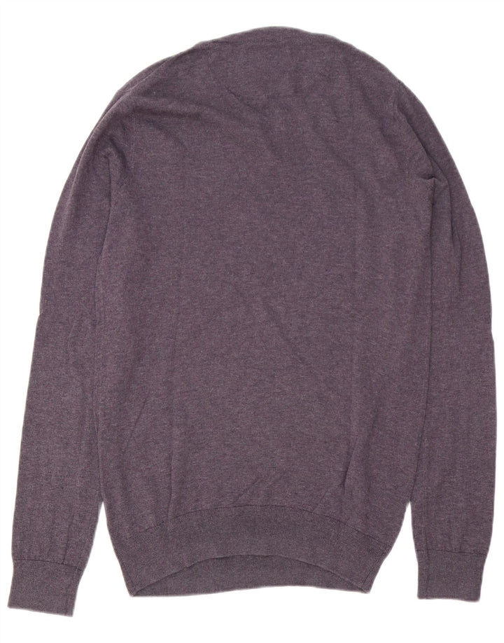 Scotch & Soda Herren-Pullover mit Rundhalsausschnitt, Größe S, Lila