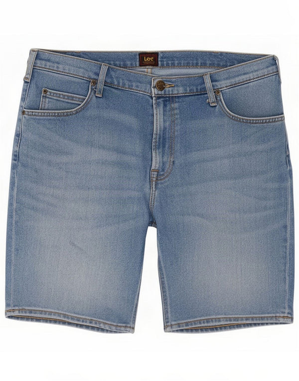 Lee Herren Denim Shorts Large W36 Blau