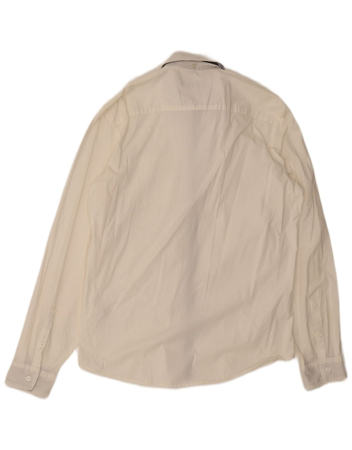 Calvin Klein Jeans Herren Hemd 2XL Weiß