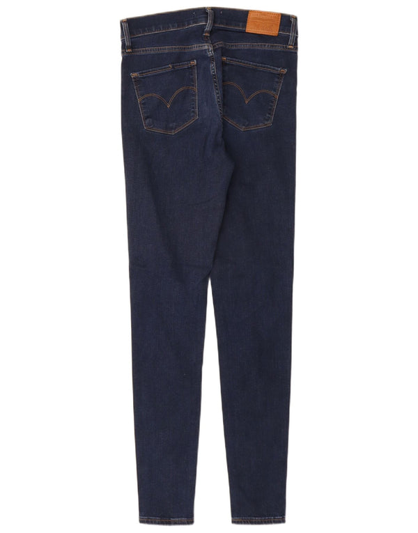 LEVI'S Damen Skinny Jeans W27 L30 Blaue Baumwolle