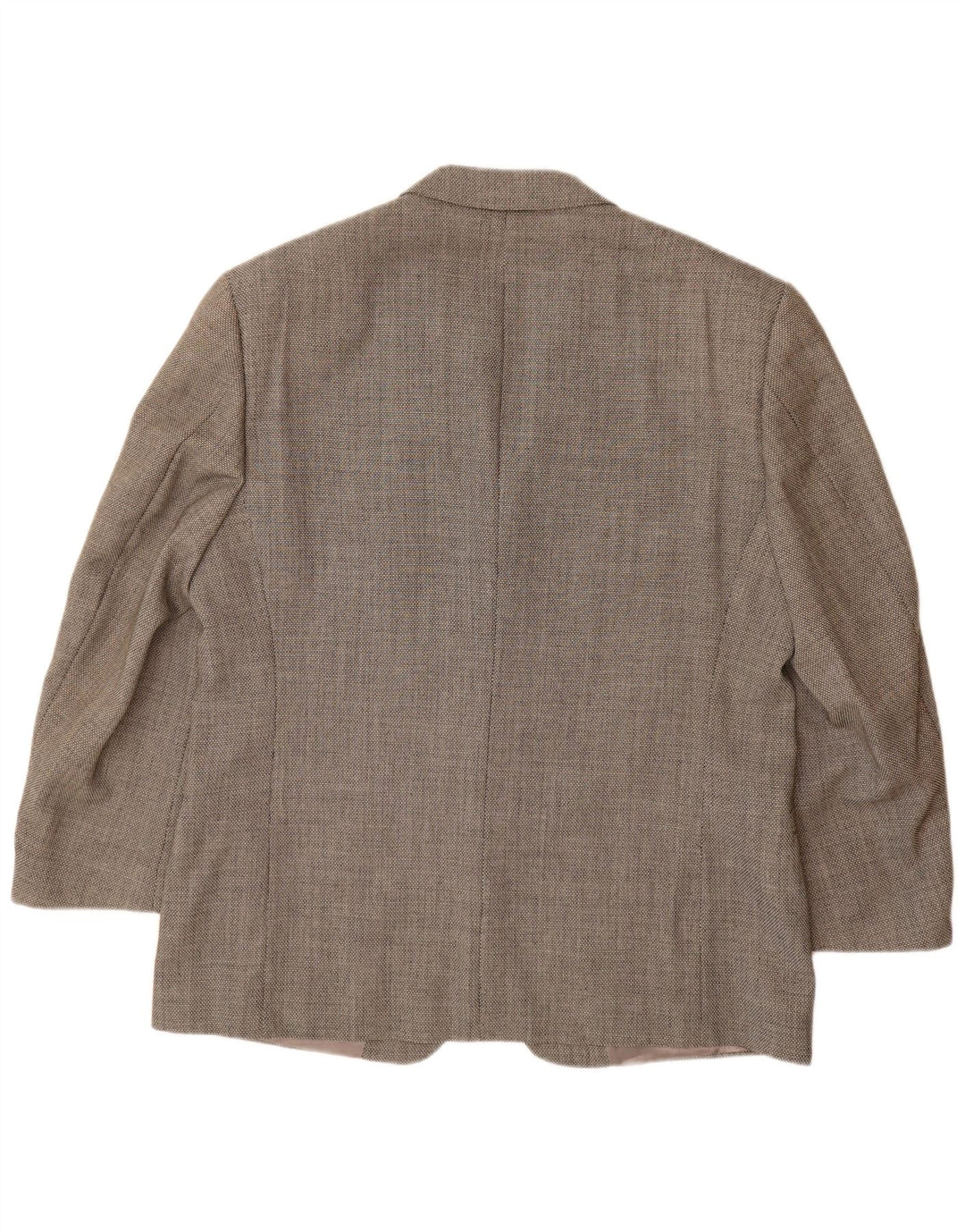 VERSACE Herren-Blazerjacke mit 3 Knöpfen, UK 42, XL, graue Wolle