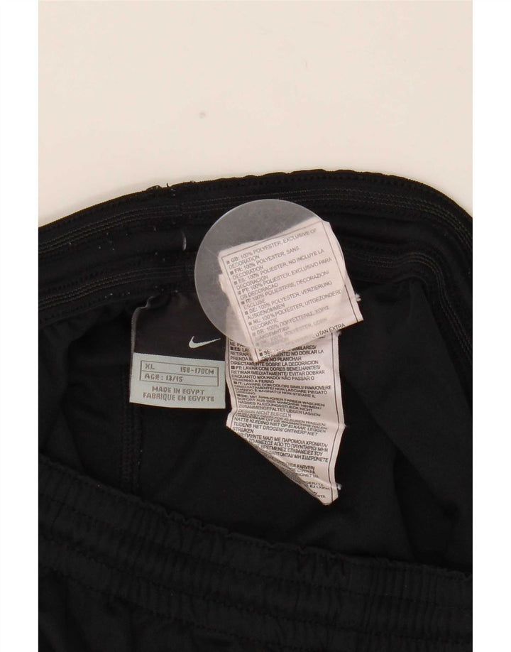 Nike Sportshorts für Jungen, 13–14 Jahre, XL, schwarzes Polyester