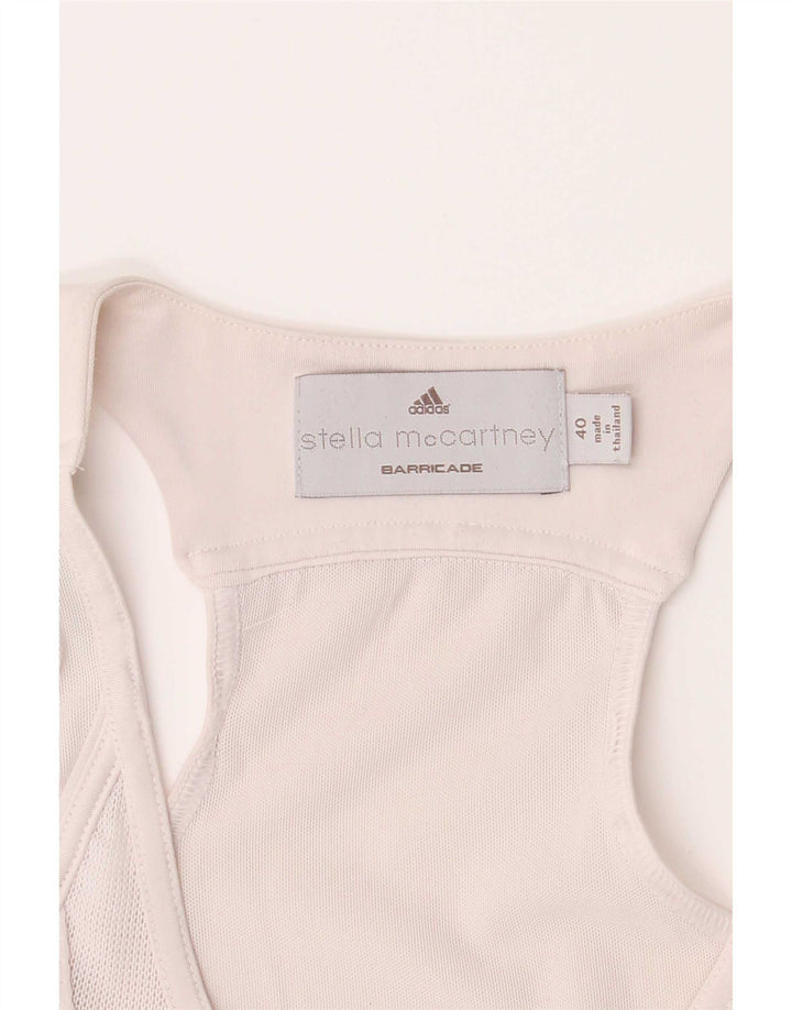 Adidas Damen Stella McCartney Graphic Vest Top IT 40 Small Weiß