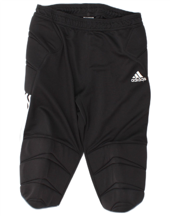 Adidas Herren Climalite Capri-Trainingshose, groß, aus schwarzem Polyester