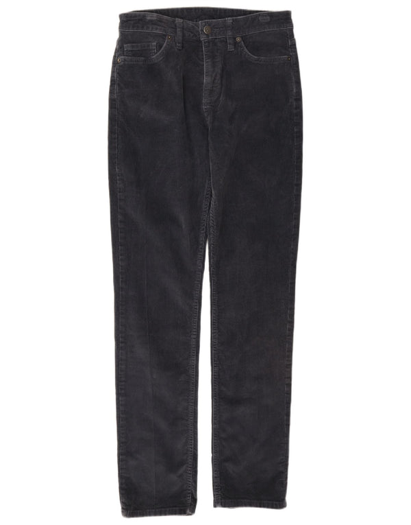 Patagonia Damen Slim Cordhose W28 L31 Graue Baumwolle
