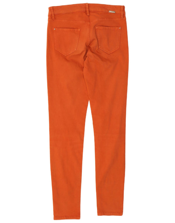 Massimo Dutti Damen Skinny Jeans EU 38 Small W28 L29 Orange