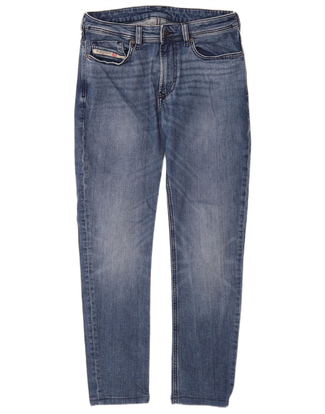Diesel Damen Slim Jeans W29 L29 Blaue Baumwolle