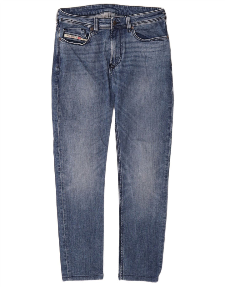 Diesel Damen Slim Jeans W29 L29 Blaue Baumwolle