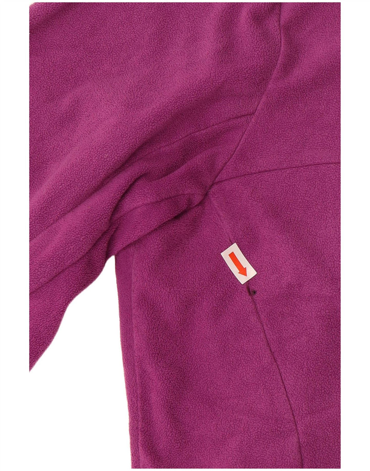 COLUMBIA Damen Omni-Wick Fleecejacke UK 12 Medium Lila Polyester