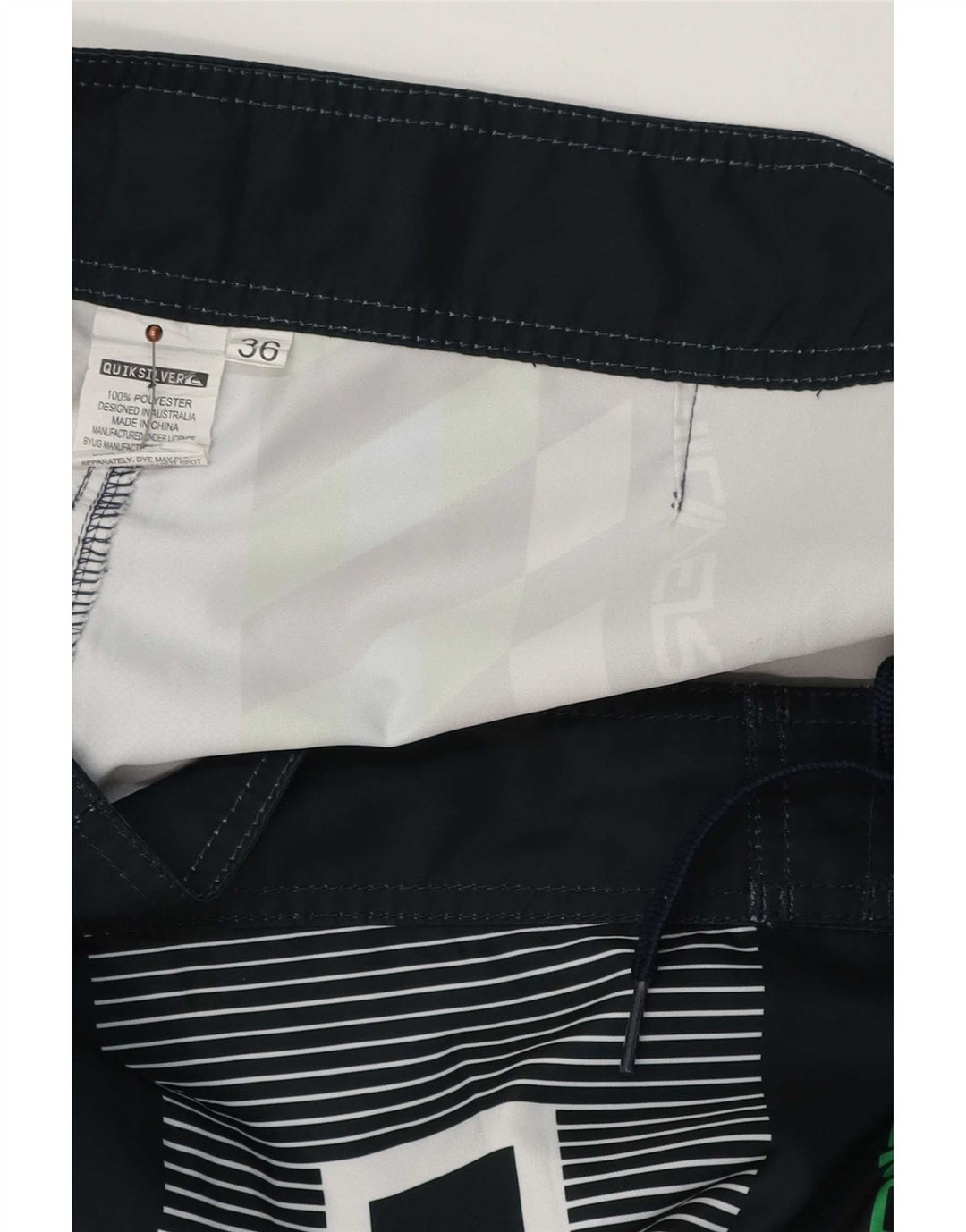 Quiksilver Herren-Badeshorts mit Grafik, groß, mehrfarbig, geometrisch