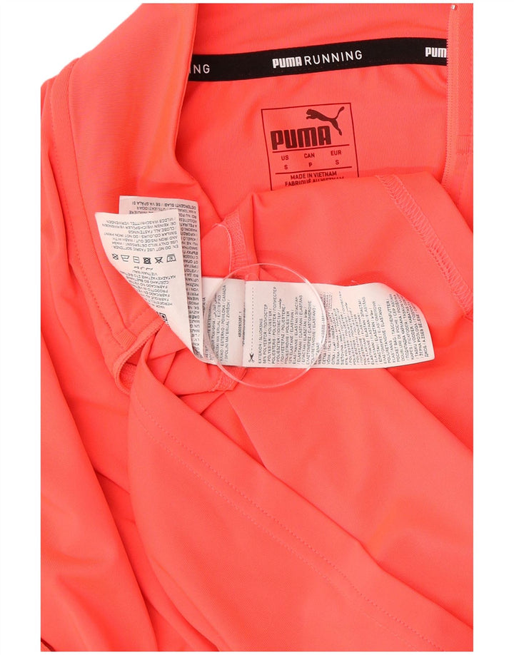 Puma Herren-Trainingsanzug mit Reißverschluss und Halsausschnitt, klein, rosa, Polyester