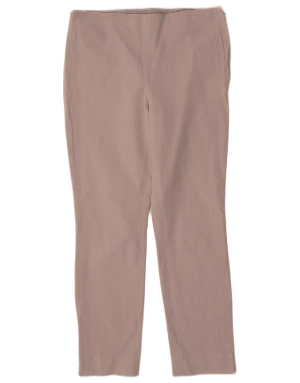 Cos Gerade Damen-Freizeithose, EU 40, Mittel, W28, L26, Grau, Baumwolle