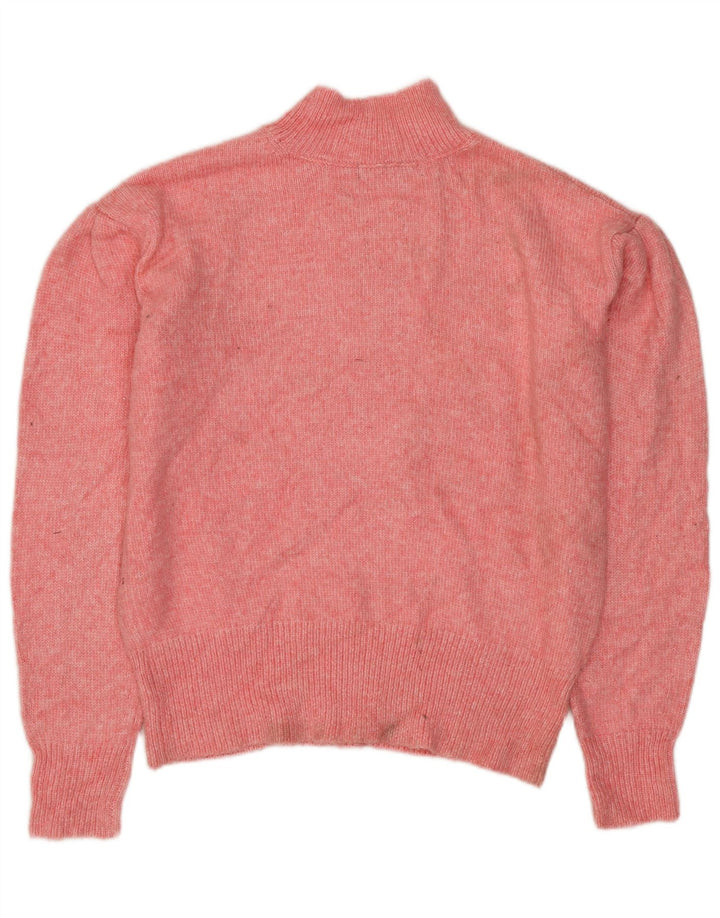 Marks & SPENCER Damen-Pullover, übergroß, Rollkragenpullover, Gr. 6, XS, Rosa