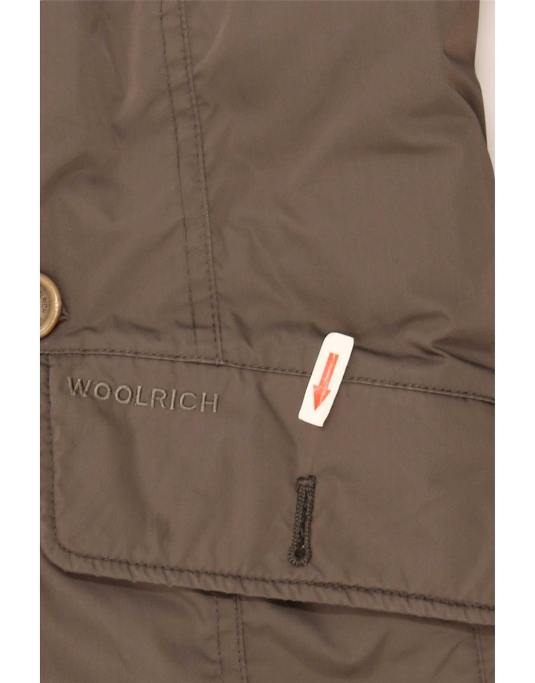 Woolrich Damenmantel UK 16 Large Khaki