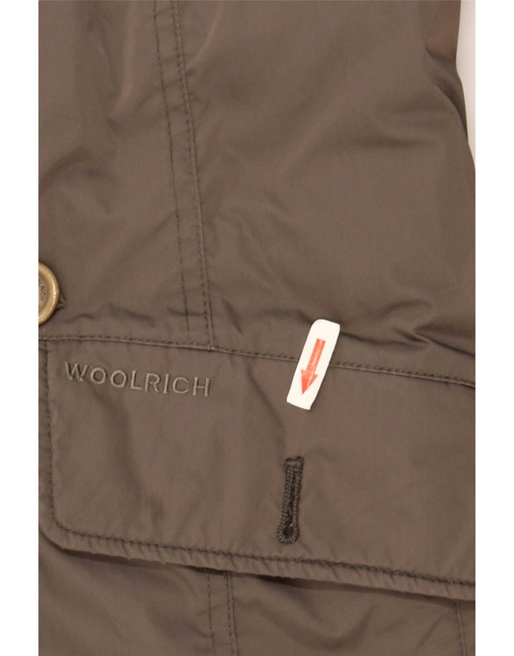 Woolrich Damenmantel UK 16 Large Khaki