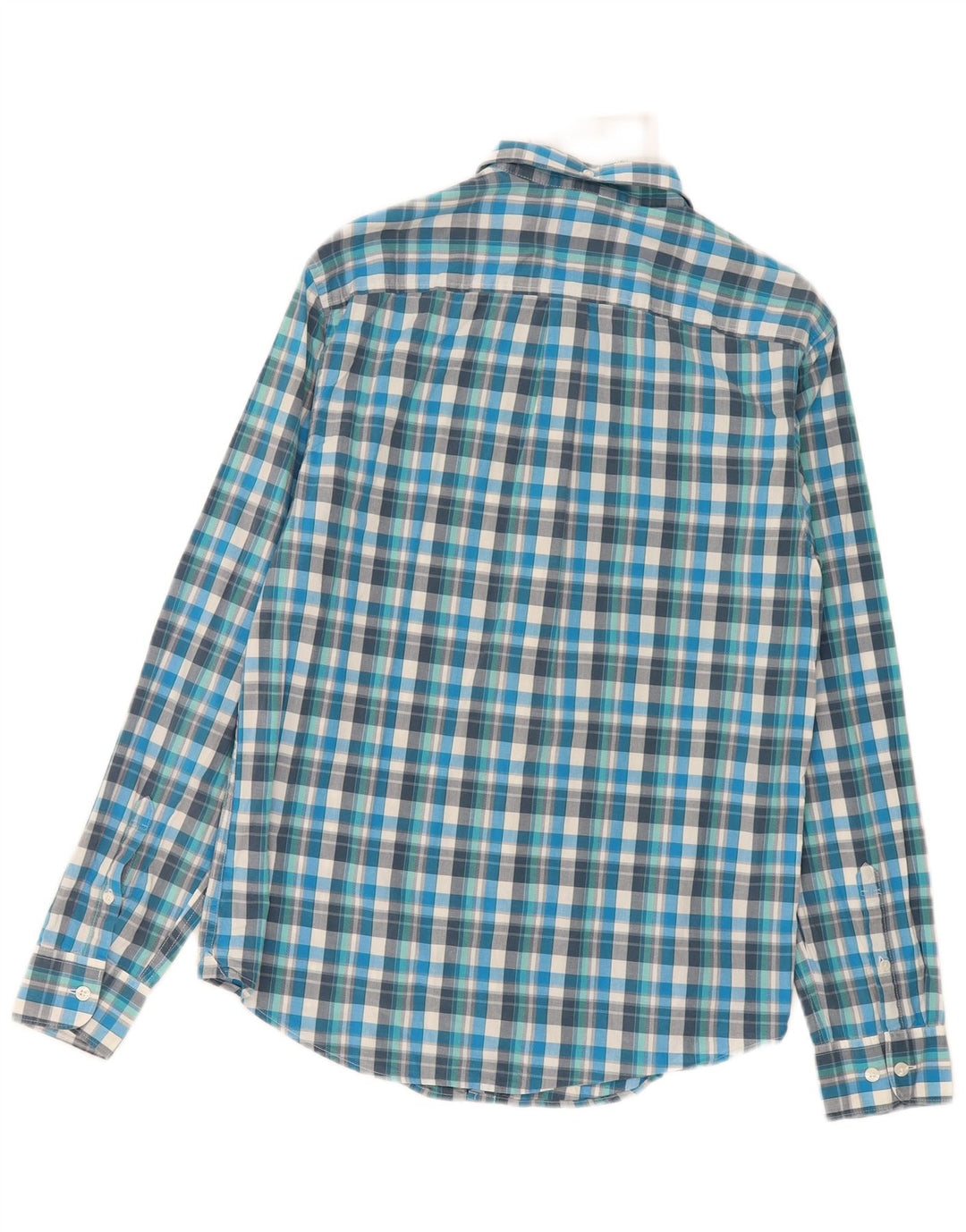 Penguin Herren Heritage Slim Fit Hemd Mittelblau kariert