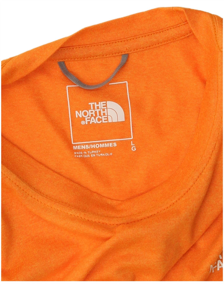 The North Face Herren T-Shirt Top Large Orange