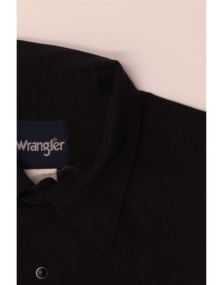 Wrangler Herrenhemd XL Schwarz