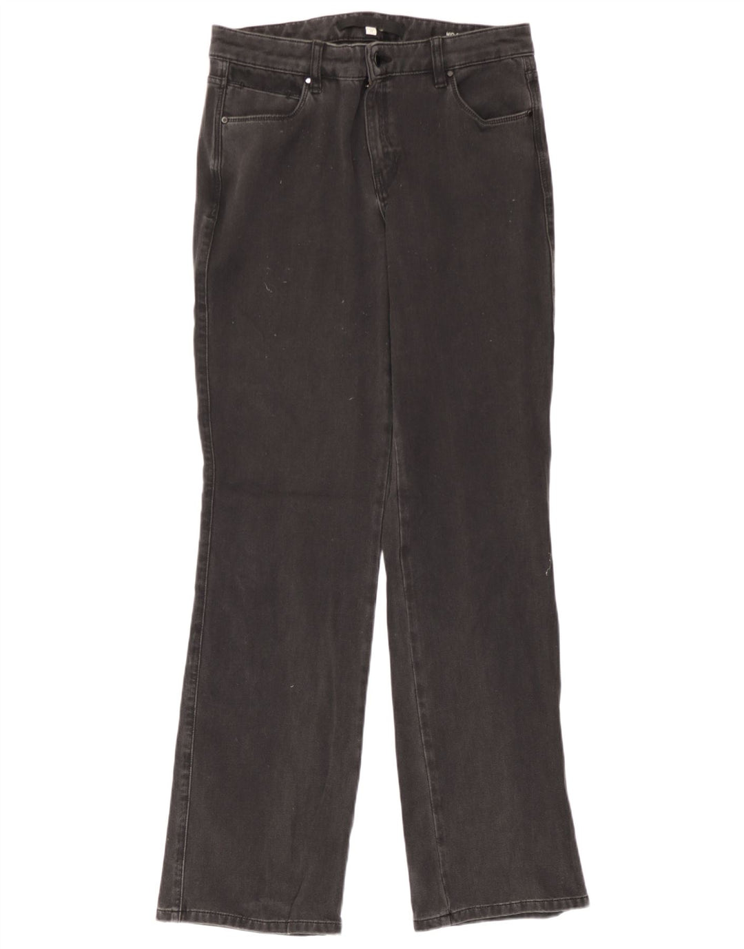 Guess Herren Straight Jeans W29 L32 Schwarze Viskose