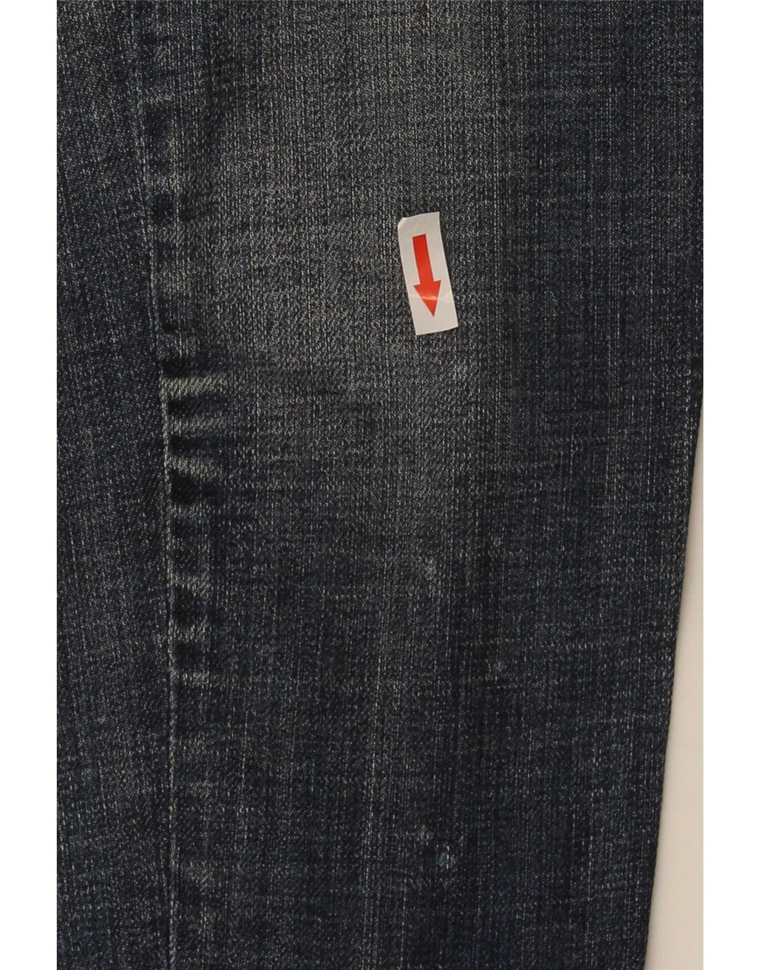 Zu Elements Damen Distressed Skinny Jeans W26 L31 Blaue Baumwolle