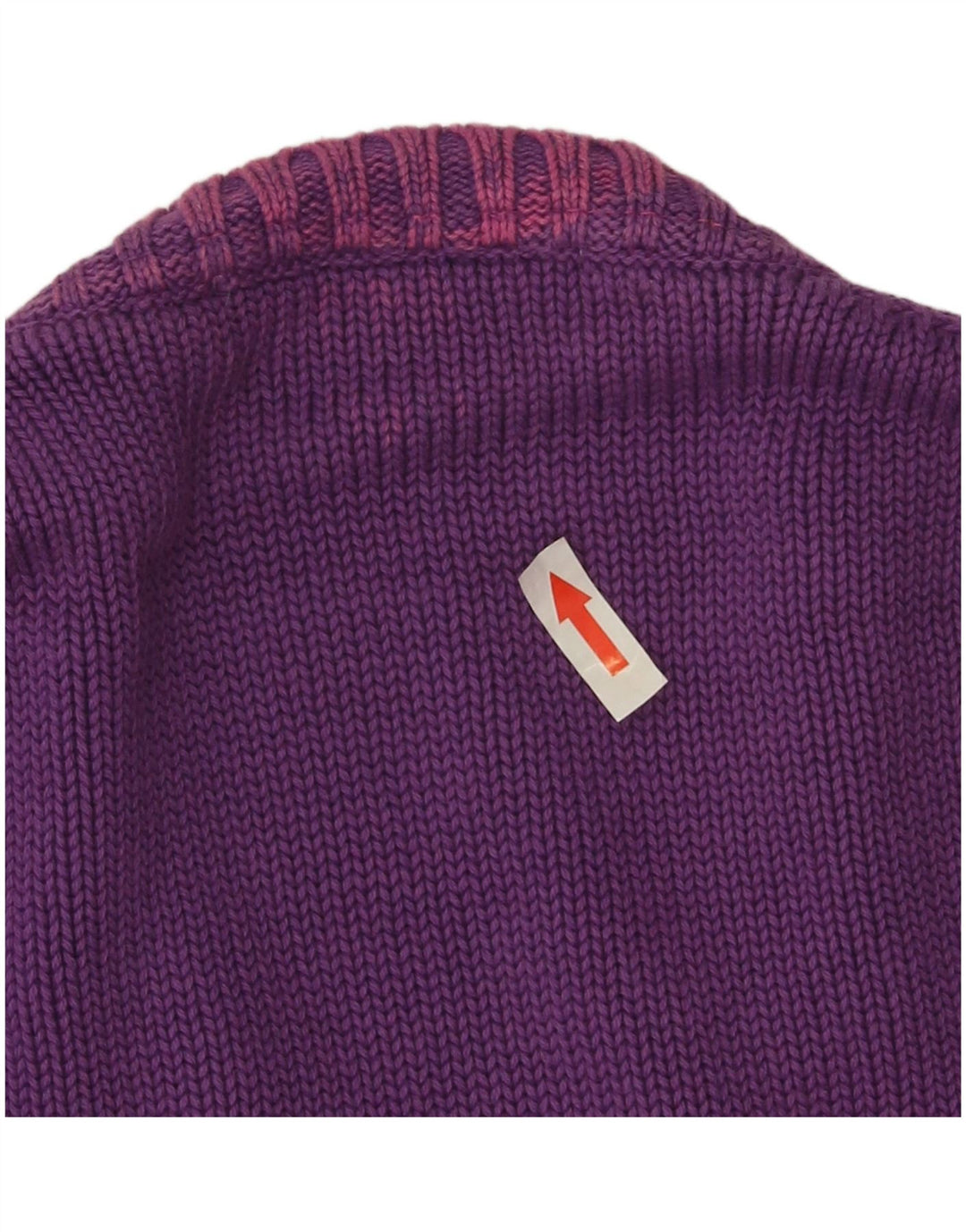 Zara Herren-Pullover mit V-Ausschnitt, Größe L, Lila