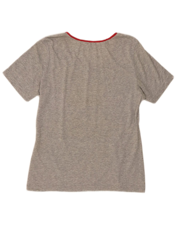 Adidas Mädchen Climalite Graphic T-Shirt Top 13-14 Jahre Grau