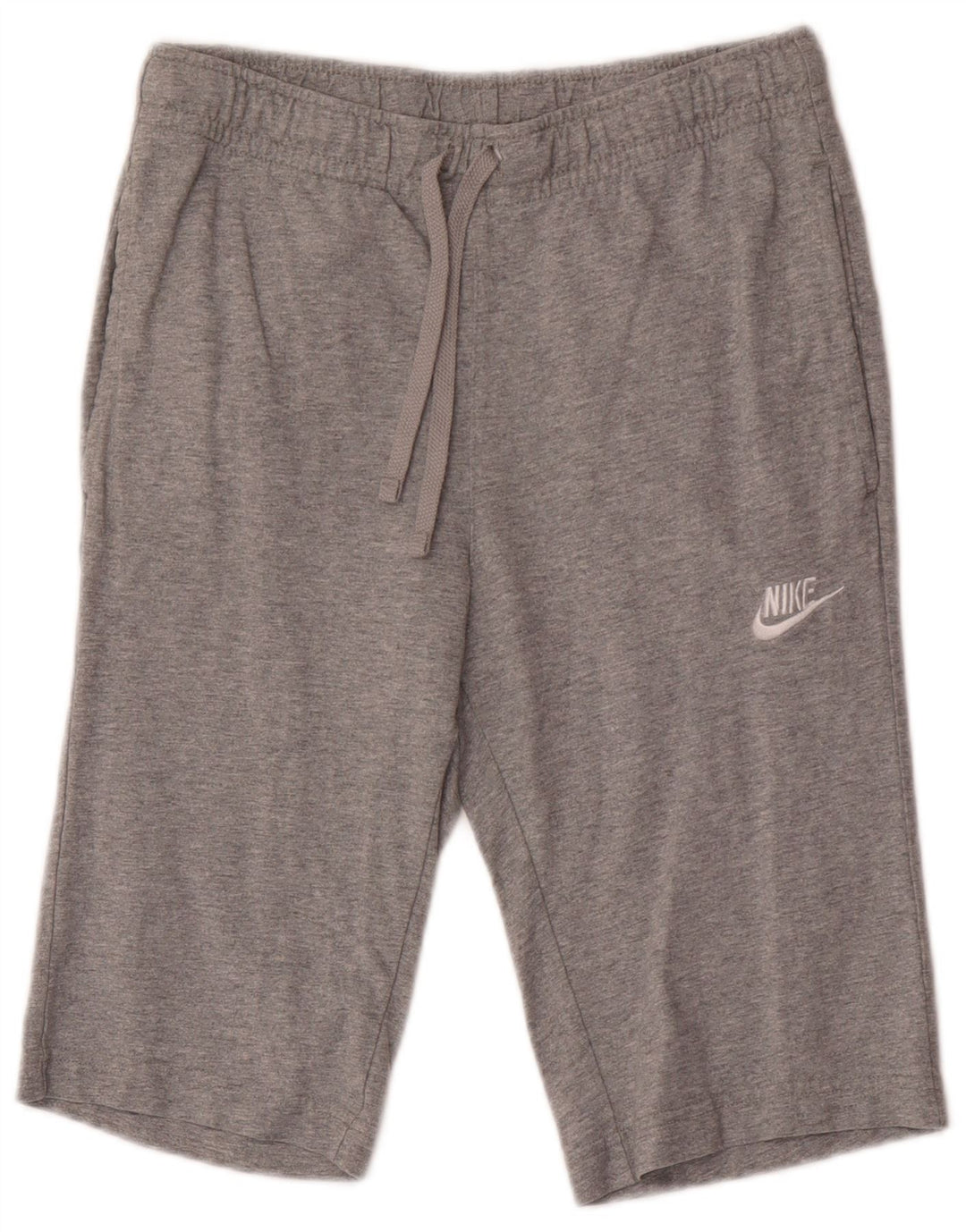 Nike Herren-Sportshorts, Größe S, graue Baumwolle